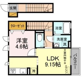 クルミー幕張本郷の物件間取画像